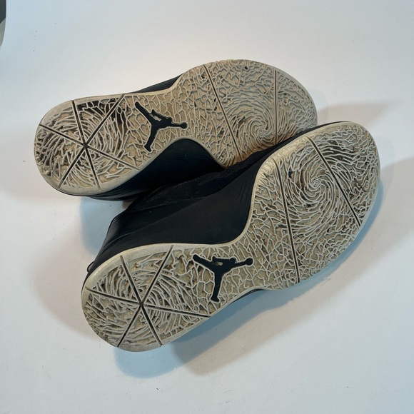 Nike Air Jordan 2011 Q Flight Men’s Size 12 Sneakers Shoes Black 454486-006 - Picture 4 of 14